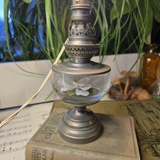 Vintage Table Lamp Belgian Oil