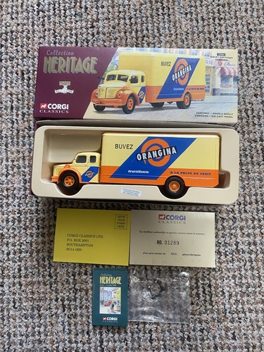 Corgi classics orangina truck - corgi,