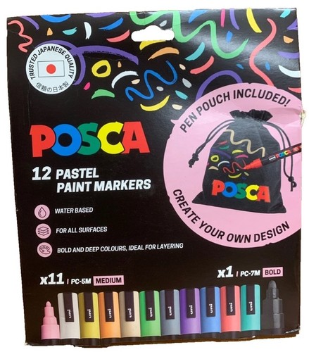 Uni ball posca pastel - posca, paint