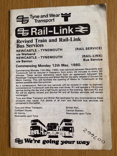 Tyne wear rail link - tyne,