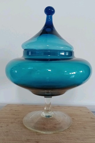Vintage large glass - glass, storage
