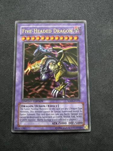 Tcg five headed - yu-gi-oh!,