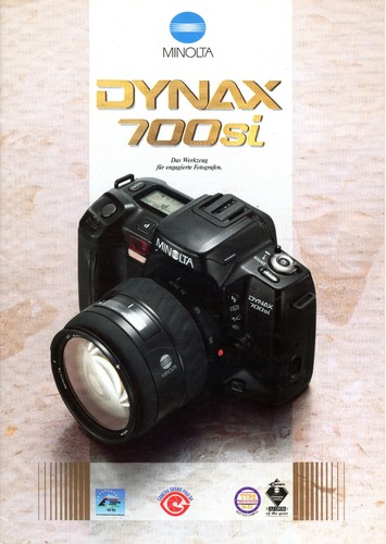 Minolta brochure dynax 700si - brochure,