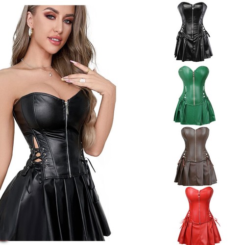 Corset skirt set basque - corset,