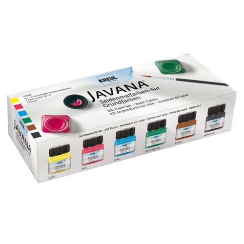 Javana silk paint set basic - silk,