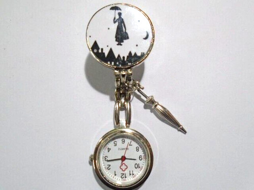Mary poppins nurse watch clip - nurse,