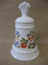 Aynsley Cottage Garden Fine Bone China Bell ~ The Danbury Mint ~ 5 1/2" ~ 14 cm