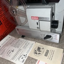 Eumig Mark 501 Projector, 8mm/Super 8/Single-8, Boxed, Vintage Film Gear tested 