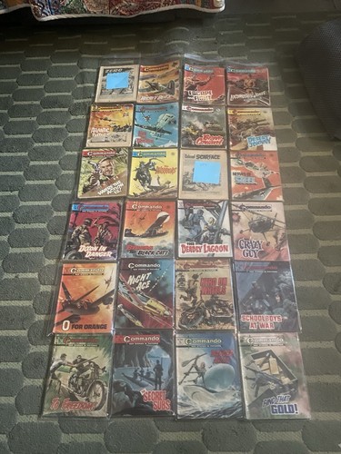 Commando comics low numbers - comics,