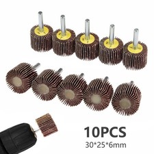 10x Sanding Flap Wheel Brush