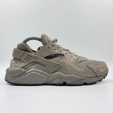 Nike Huarache Run Prm Burned Metallic Womens Suede And Mesh Trainers UK Size 6.5
