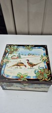 Vintage Christmas Huntley &Palmers Biscuit Tin