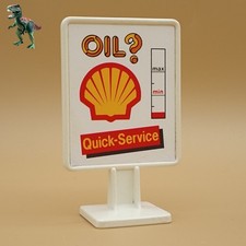 Playmobil sign - Shell gas