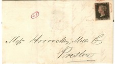 Penny black on cover - penny,