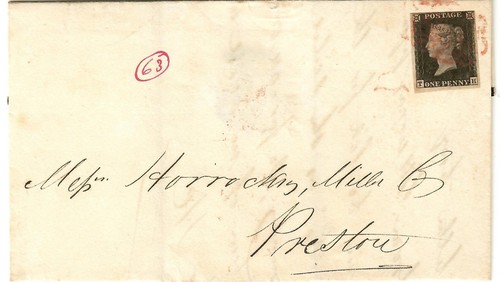 Penny black on - ,