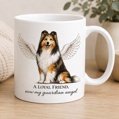 Personalised shetland sheepdog - personalised,
