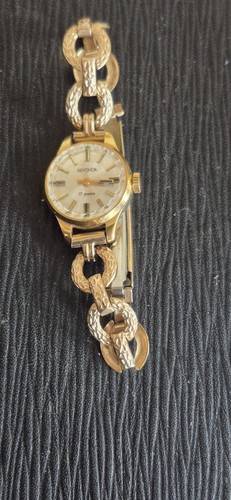 Vintage gold tone sekonda - vintage,