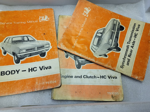 Vauxhall viva 3 x manuals - vauxhall,