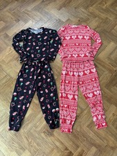 Lipsy Girls Christmas Pyjamas Age 7-8 Years
