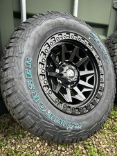 17” Fuel Wheels And Tyres to fit Ford Ranger  Including Wheel Nuts (brand New)