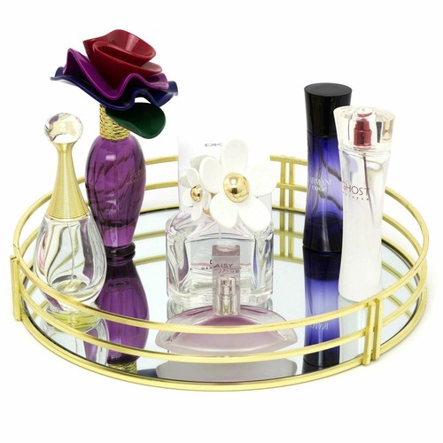 Decorative mirrored tray - mirrored,