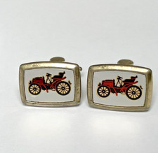 Vintage classic car cufflinks