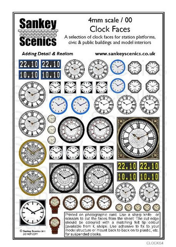 Sankey scenics clocks4 clock - sankey,