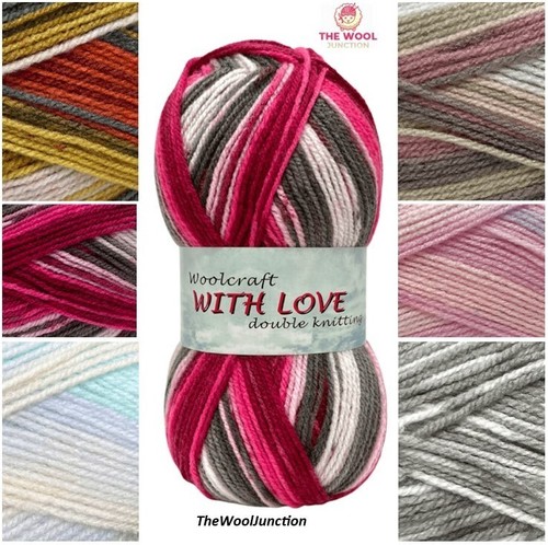 Woolcraft with love 100g - love, dk