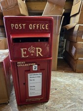 Post box cast iron - cast, wall