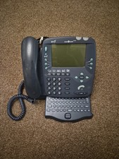 BT EASICOM 1000 INTERACTIVE SCREENPHONE Blue Speakerphone QWERTY Keyboard TESTED