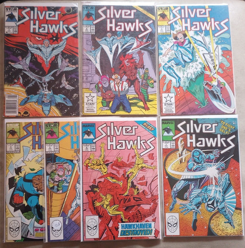 Marvel star comics silverhawks - marvel,