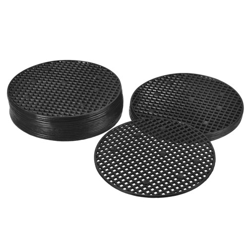 20pcs plastic round - 4",