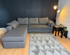 New Stock! HIGH STREET BRAND DFS Calix Left-Hand Facing 3-Piece Swivel Sofa Bed