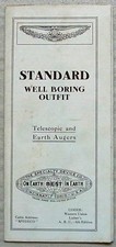 STANDARD WELL BORING OUTFIT Telescopic & Earth Augers Sales Brochure USA