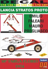 DECAL LANCIA STRATOS E