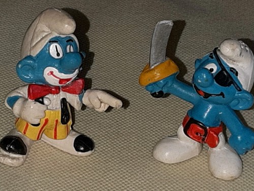Vintage smurf bullyland peyo - smurf,