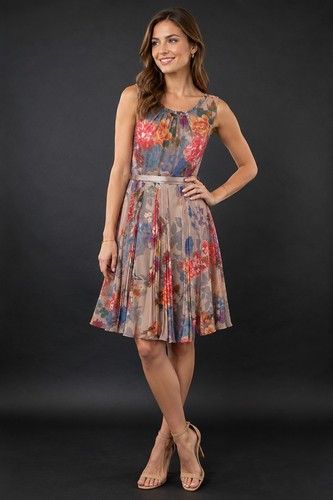 Monsoon ladies dress - ladies, multi