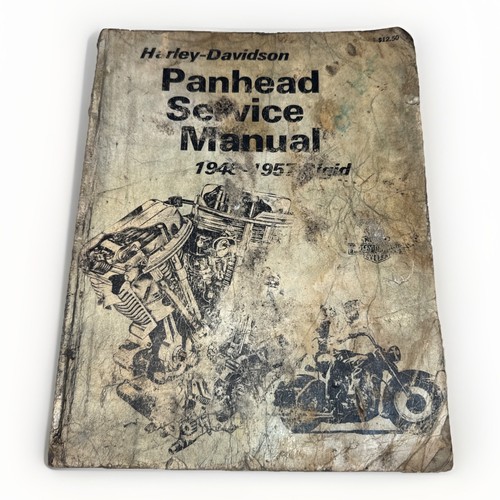 Harley davidson panhead full - davidson,