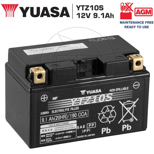 Yuasa ytz10s 12v - yuasa,