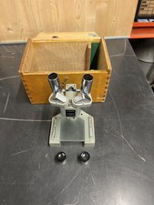 OPAX Stereo Japan Microscope (15X, 30XW, 45X) in wooden box 