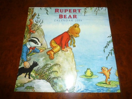 Rupert bear calendar 2014 - rupert,