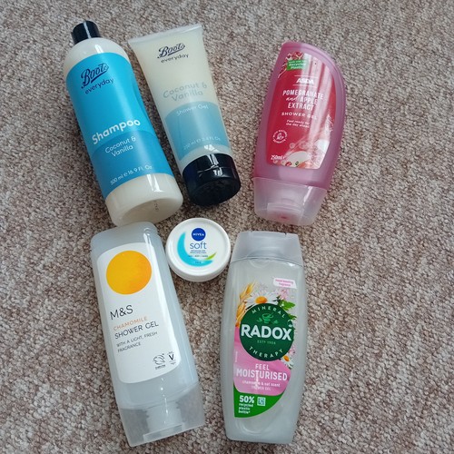 Summer essentials toiletries - summer,