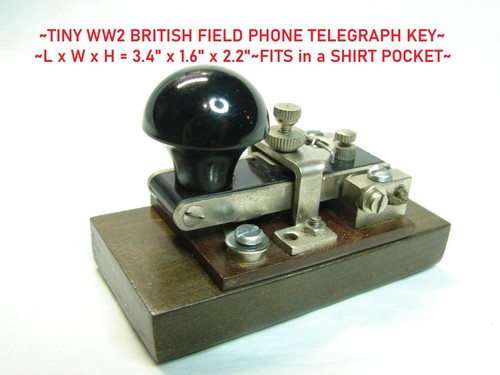 Wwii tiny british telegraph - ~wwii,
