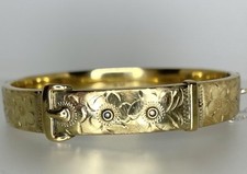 Vintage Sterling Silver Gold