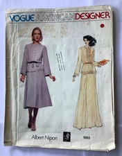 Vogue 1983 Sewing Pattern