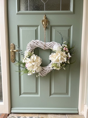 Large handmade wicker - handmade, heart