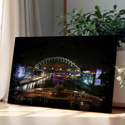 Tyne bridge newcastle canvas - tyne,
