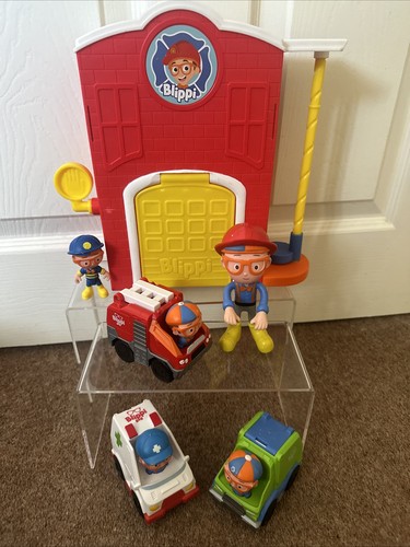 Blippi vehicle figure - vehicle, bundle