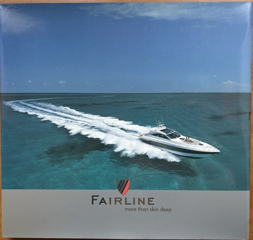 Fairline motor yachts hardback - fairline,