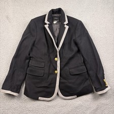J Crew Blazer Womens 10P Black